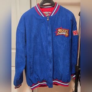 Mens 76ers Varsity Jacket Size 4X